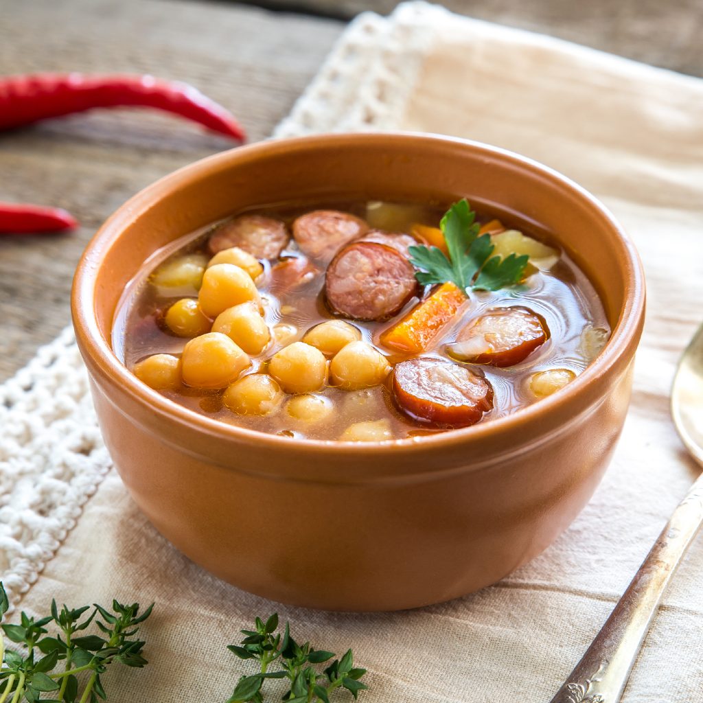 Receta de cocido Newlux
