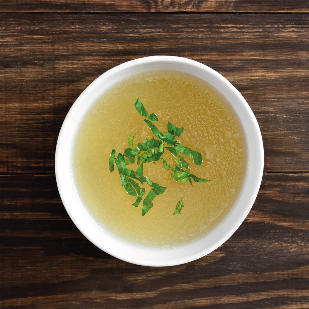 Receta caldo de pescado Newlux