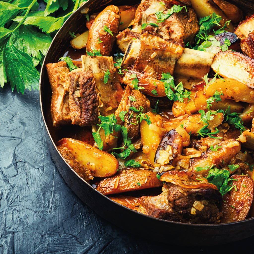 Receta guiso de costillas Newlux