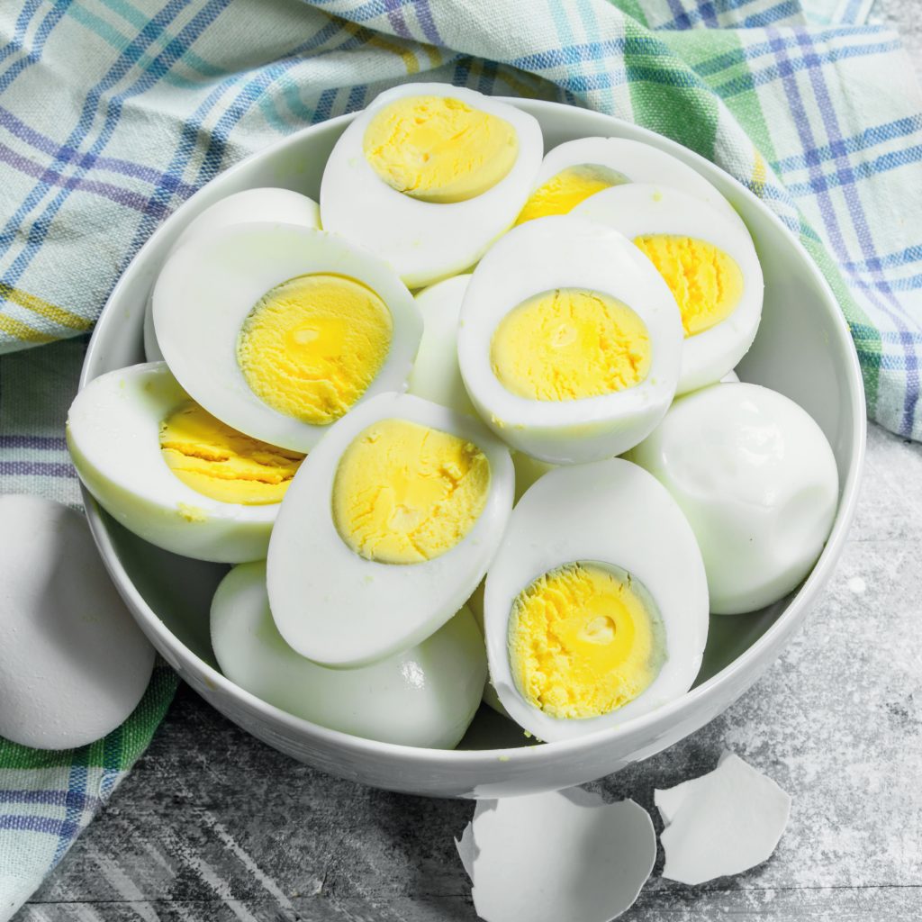 Receta huevos cocidos Newlux