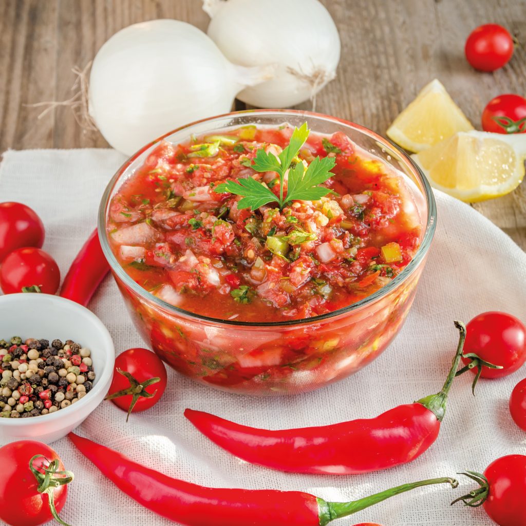 Receta salsa mejicana Newlux