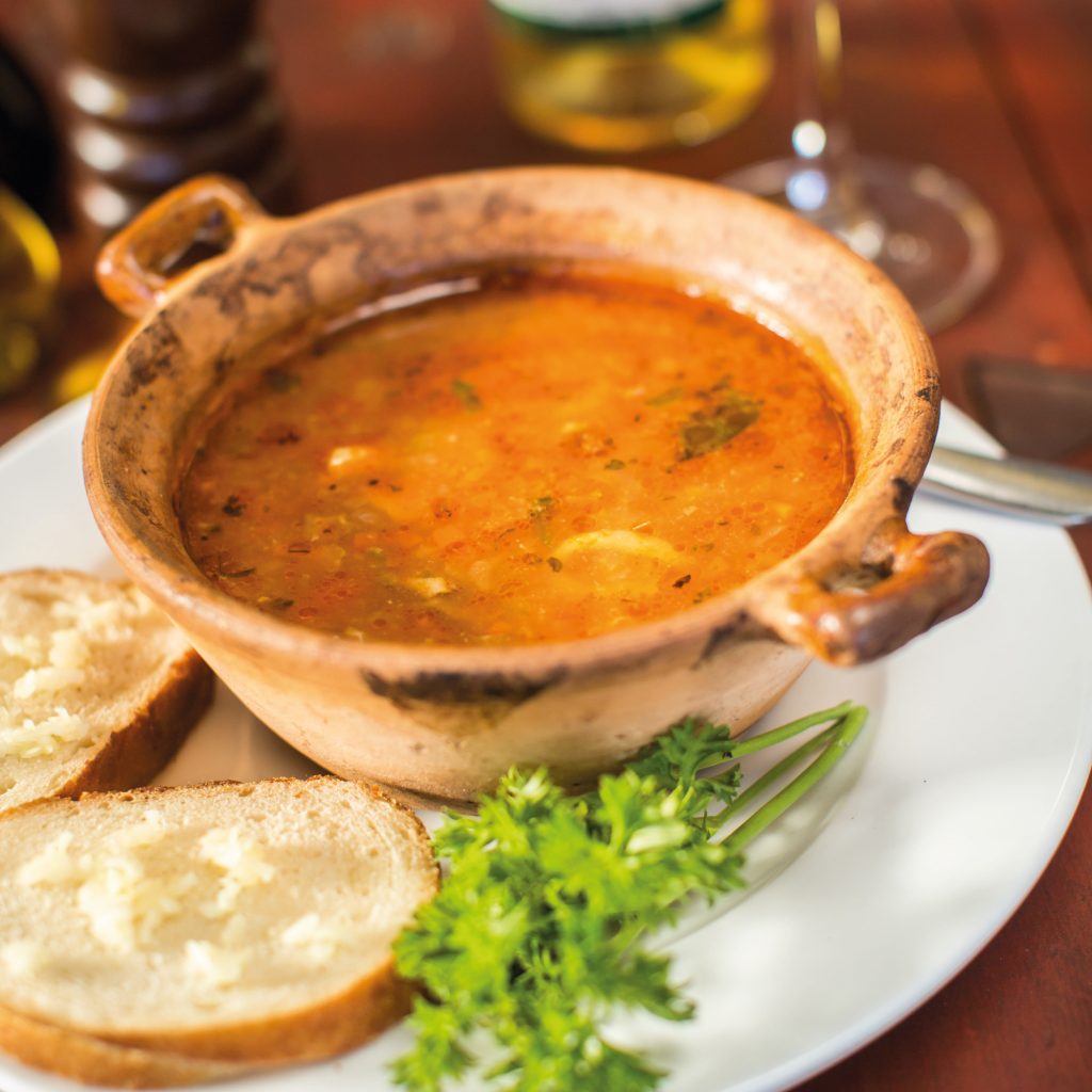 Receta sopa de ajo Newlux