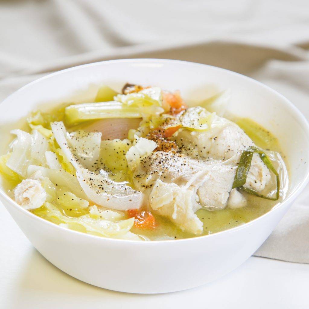 Receta sopa "quema-grasas" Newlux