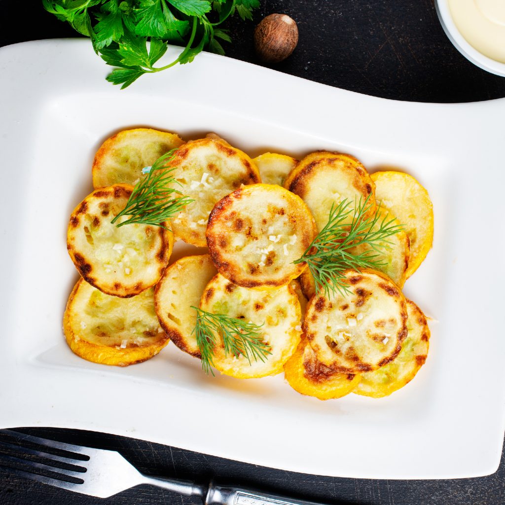 Recetas Calabacín rebozado para freidora de aire newlux