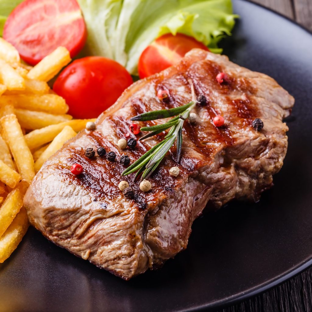 Receta Filete-New-York-con-mantequilla-para-freidora-de-aire-Newlux