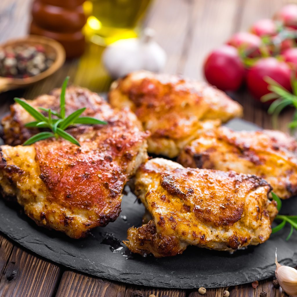 Receta Jamoncitos de pollo freidora de aire newlux