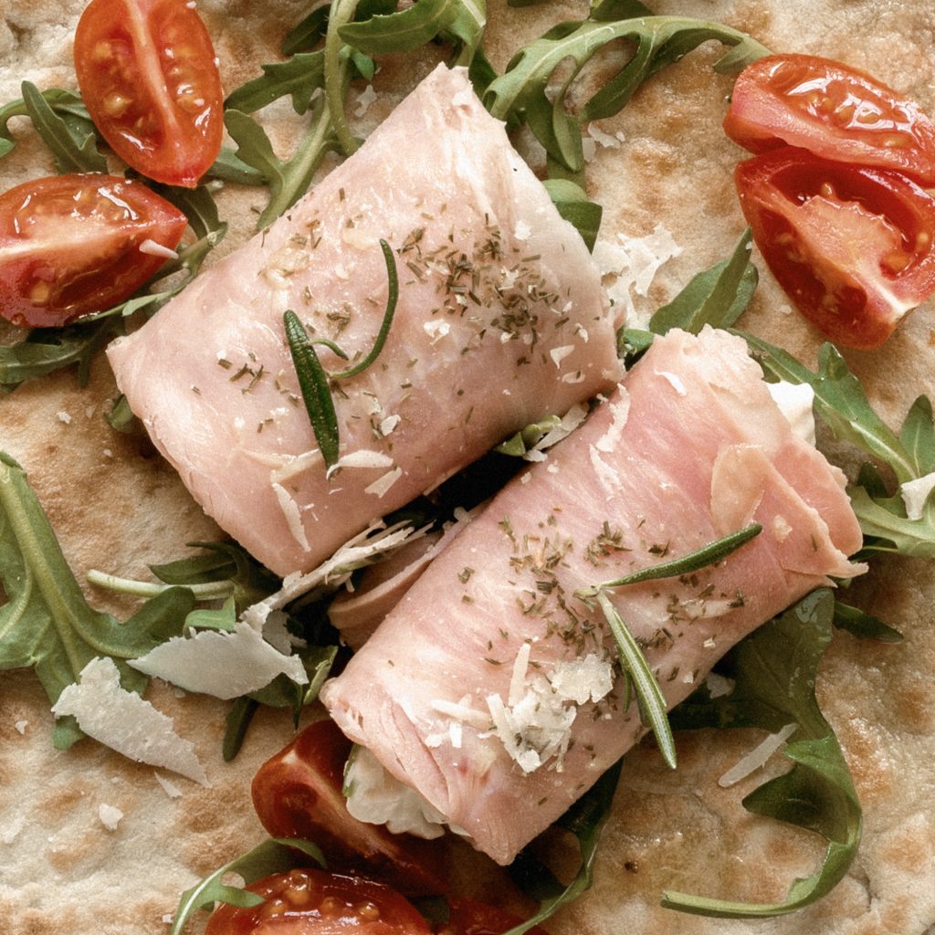 Rollitos de Jamón York y queso Newlux