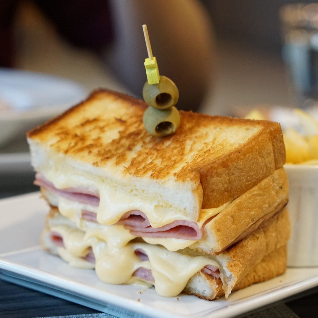 Receta Sándwich mixto newlux