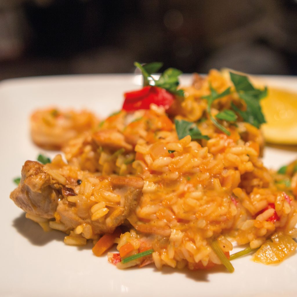 Receta arroz con magro y costillas Newlux