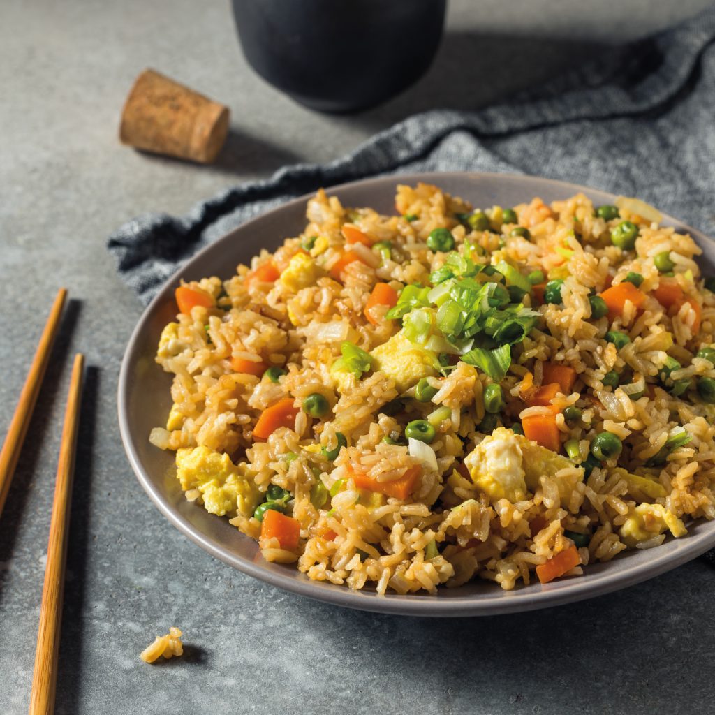 Receta arroz tres delicias Newlux
