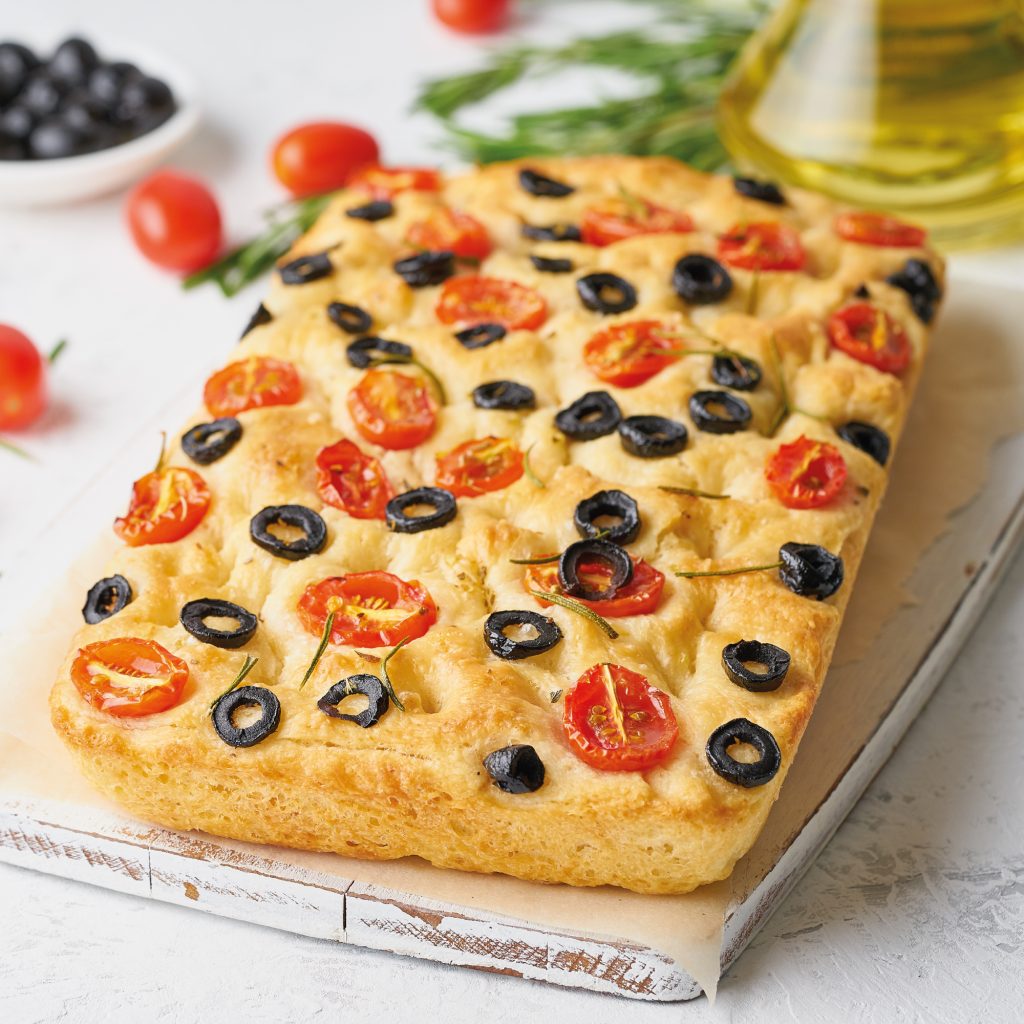 Receta focaccia Newlux
