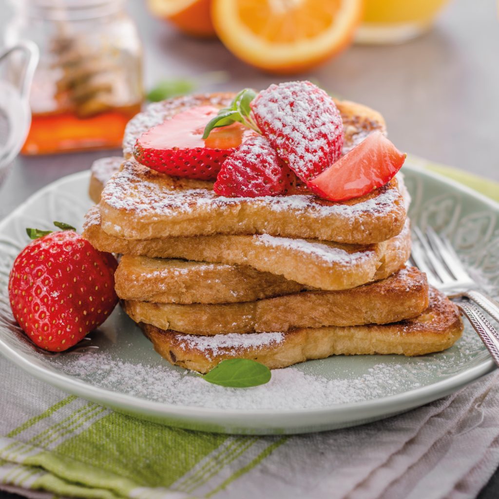 Receta tostadas francesas Newlux