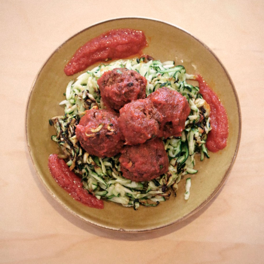 Albóndigas veganas de lentejas en Robot de cocina y Freidora de aire