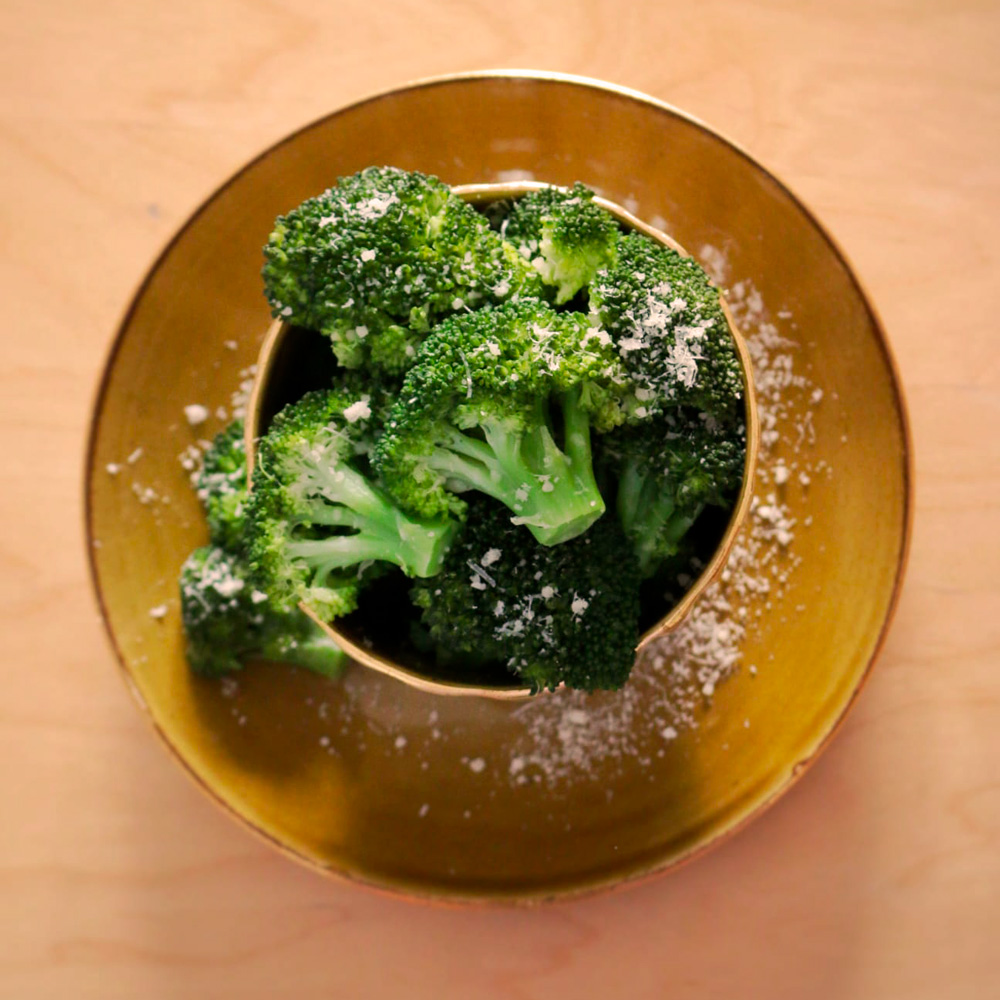 Brocoli al vapor en Robot de cocina