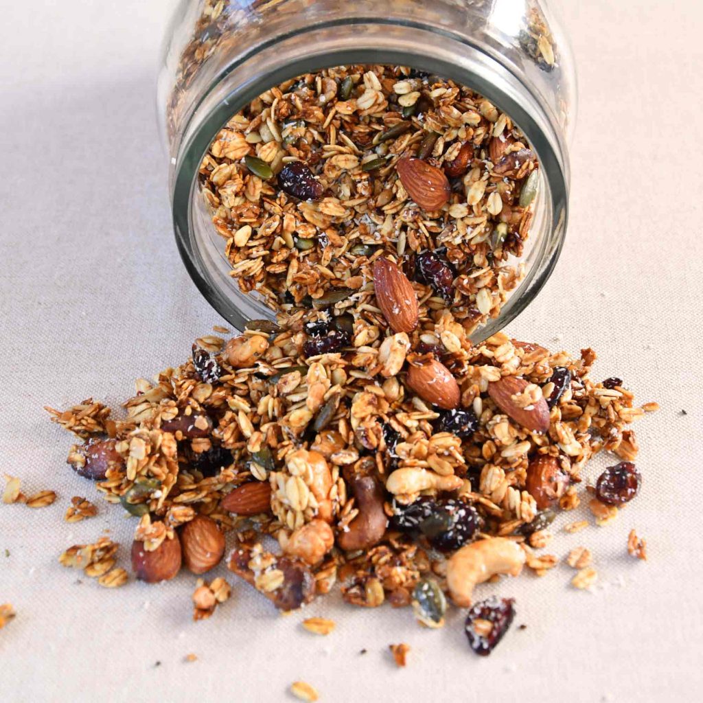 Granola casera para freidora de aire
