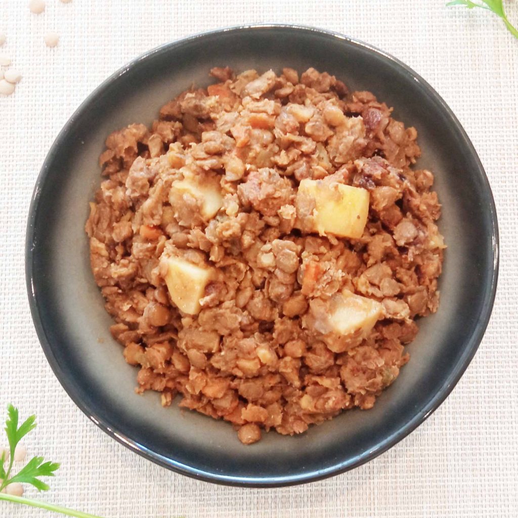 Lentejas con chorizo para Olla programable