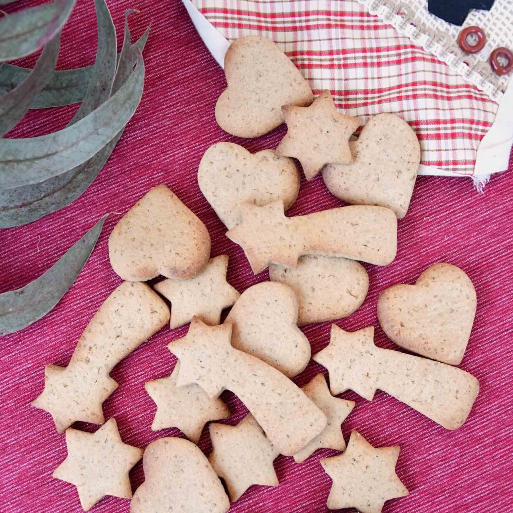 Galletas de jengibre en freidora de aire