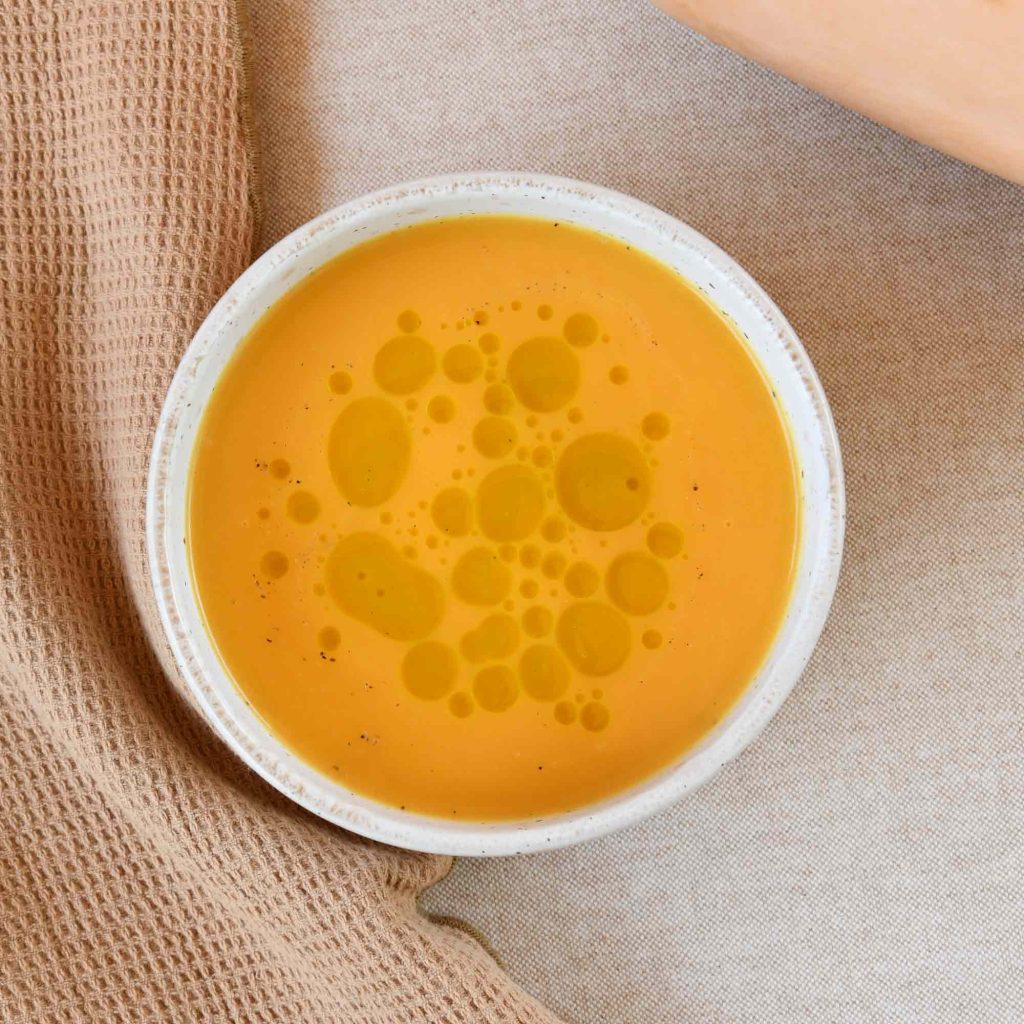 Crema de calabaza para robot de cocina