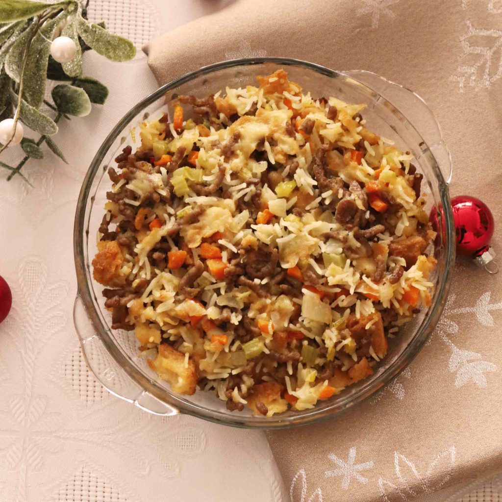 Thanksgiving Stuffing para robot de cocina