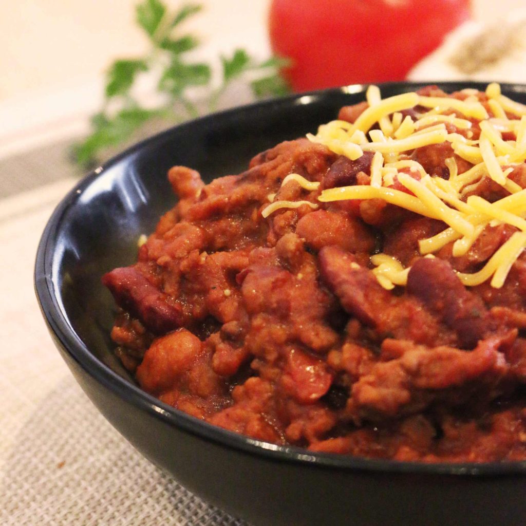 Chili Americano para robot de cocina