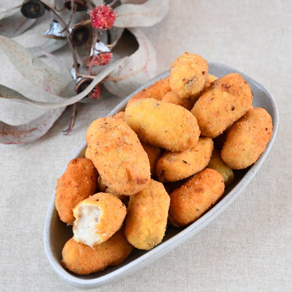 Croquetas de jamón para robot de cocina