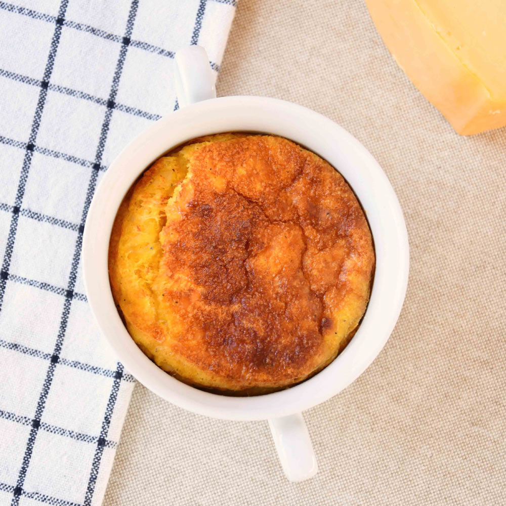 Soufflé de queso para robot de cocina (La Bella y la Bestia)