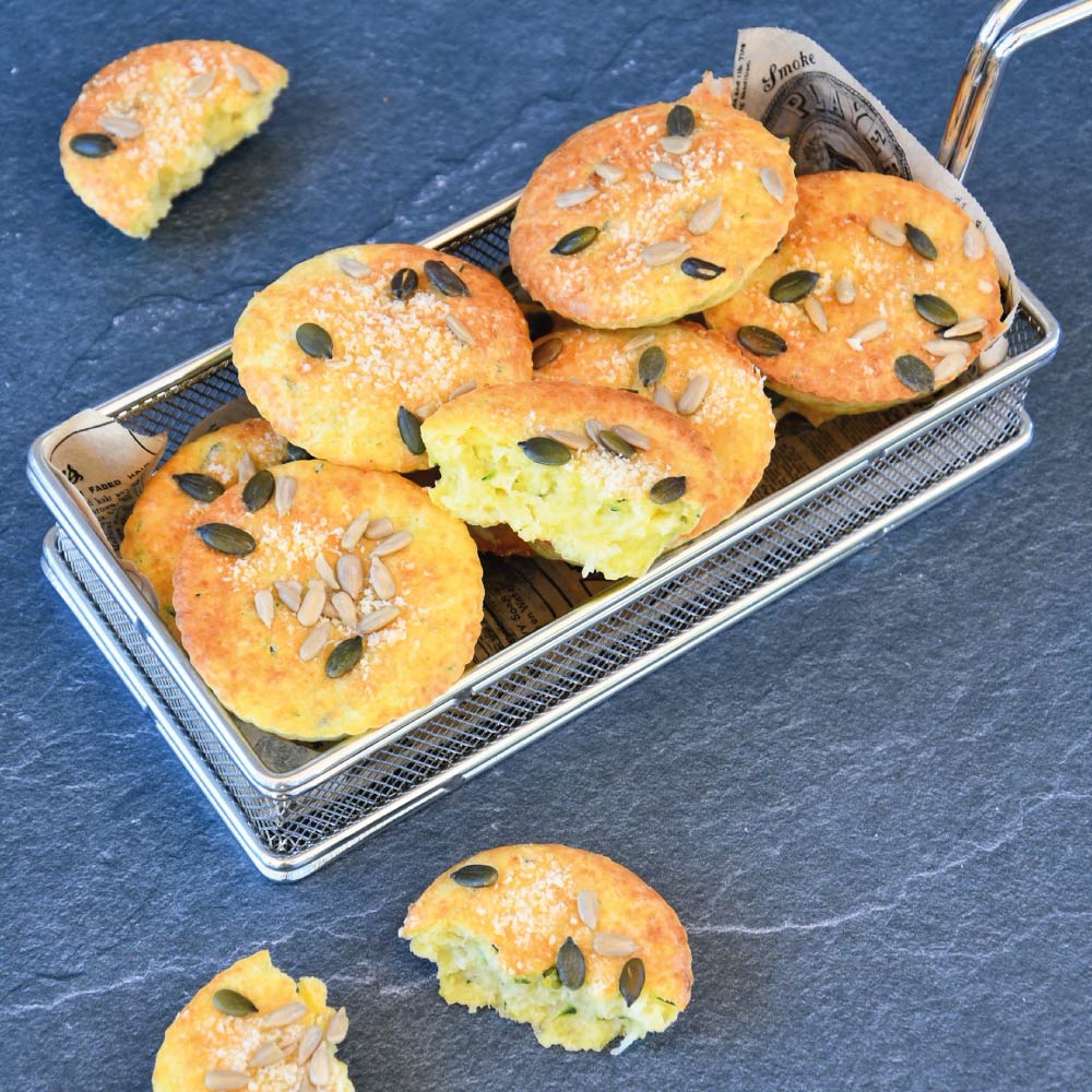 Panecillos salados para freidora de aire y robot de cocina