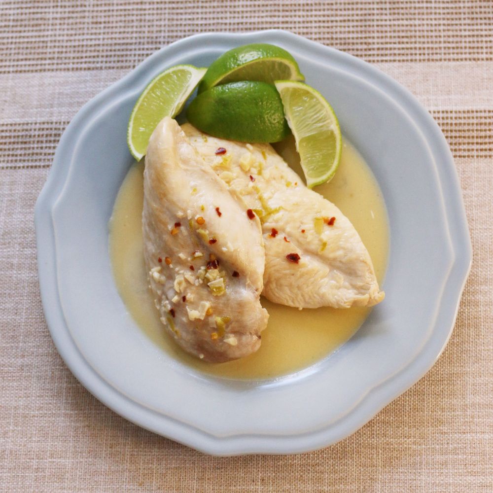 pollo al coco con lima