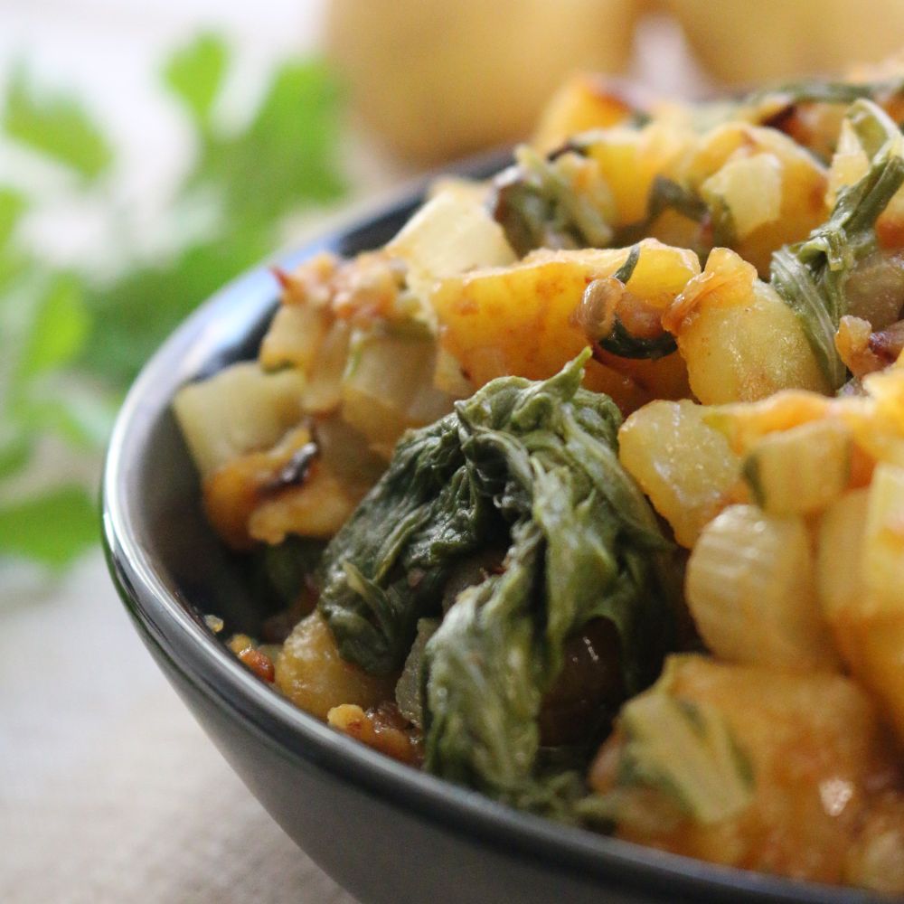 acelgas con patatas
