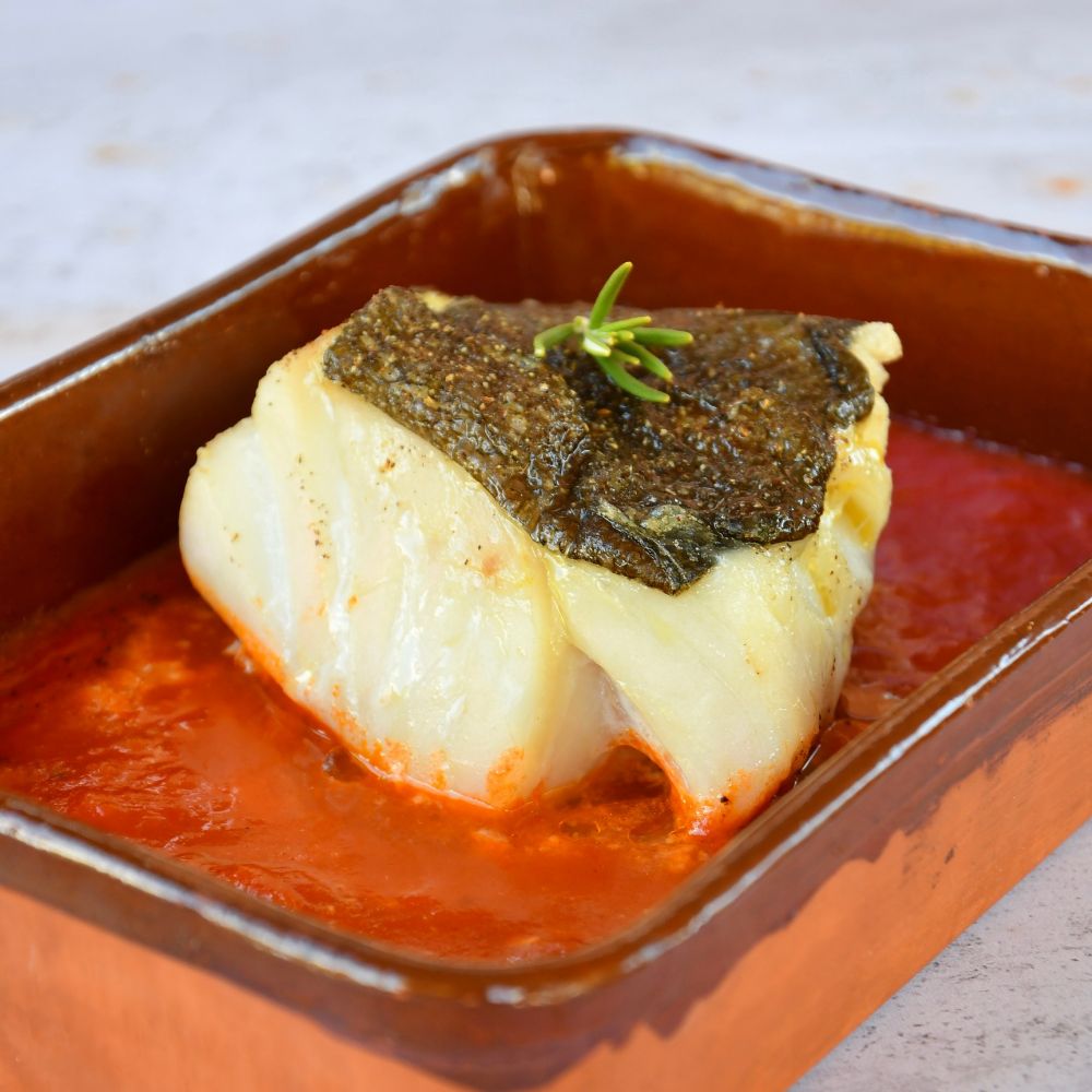 bacalao en salsa de tomate v1400 y vx360 recetas robot de cocina