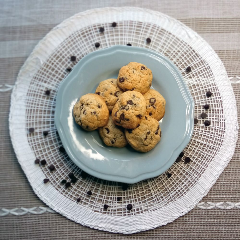 cookies con chocolate sin gluten