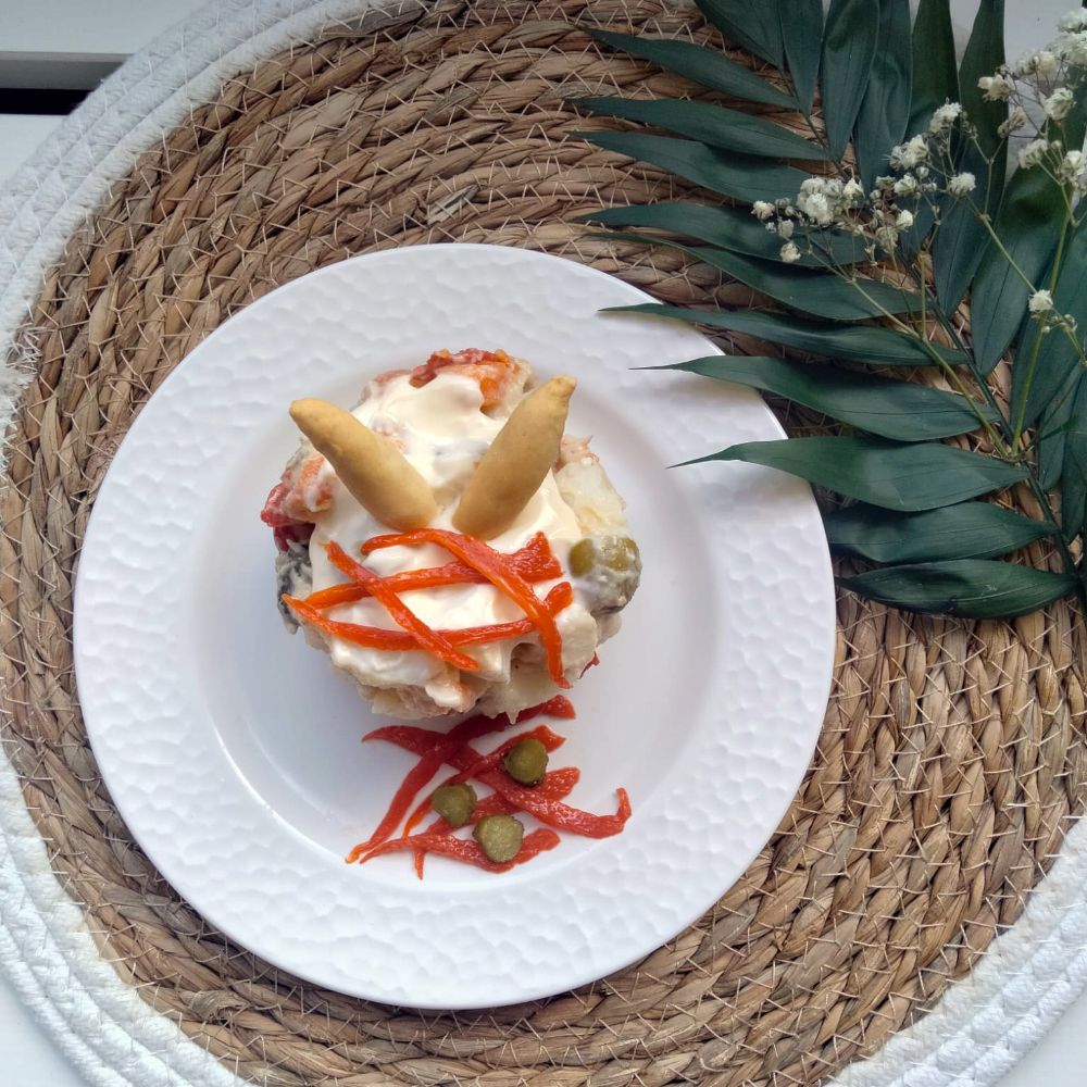 ensaladilla rusa al vapor
