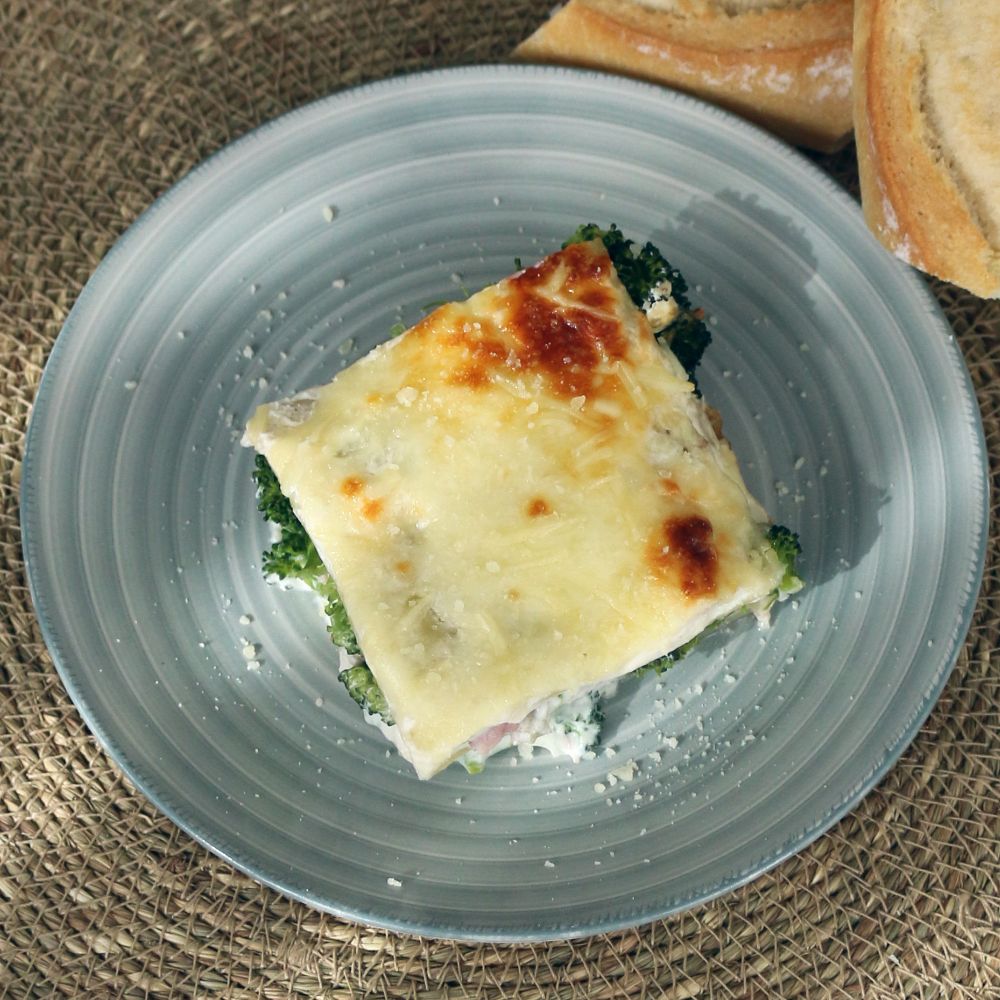 lasana de brocoli y ricotta
