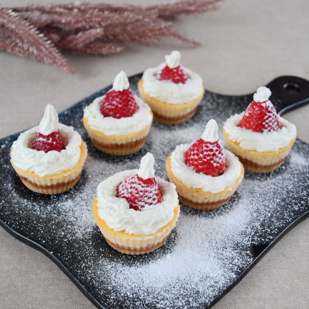 mini cheescakes de navidad x360