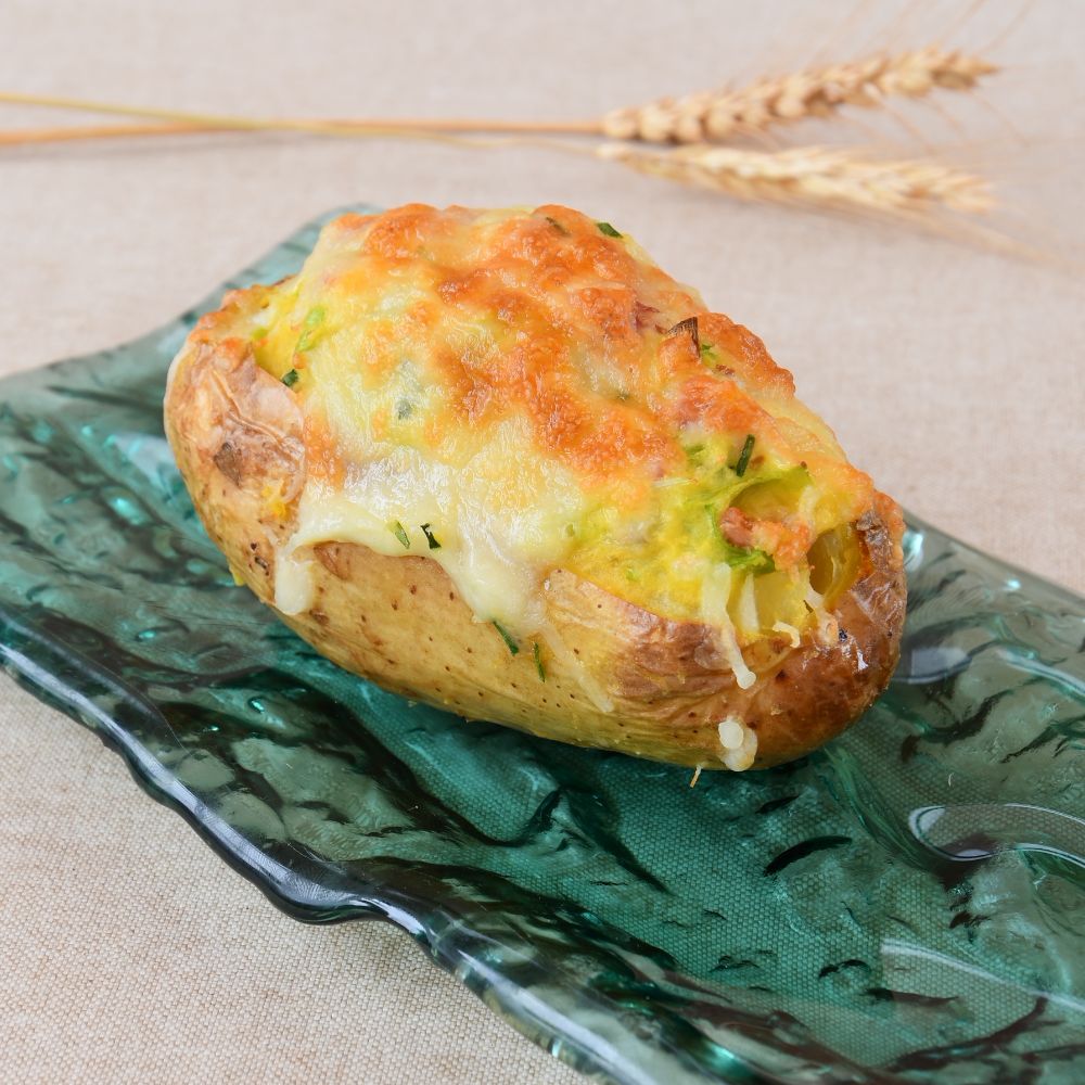 patata rellena de puerro y bacon blog