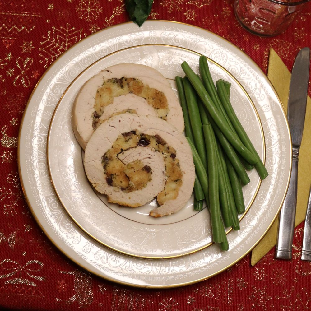 pechuga de pavo relleno