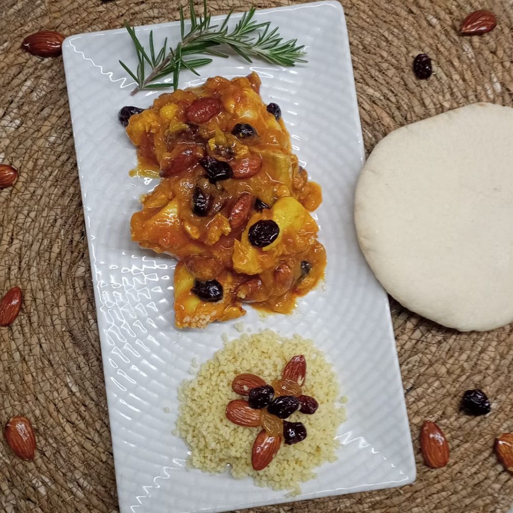 pollo marroqui con cuscus