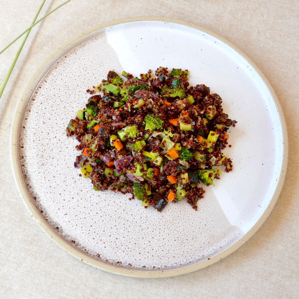 quinoa con verudras