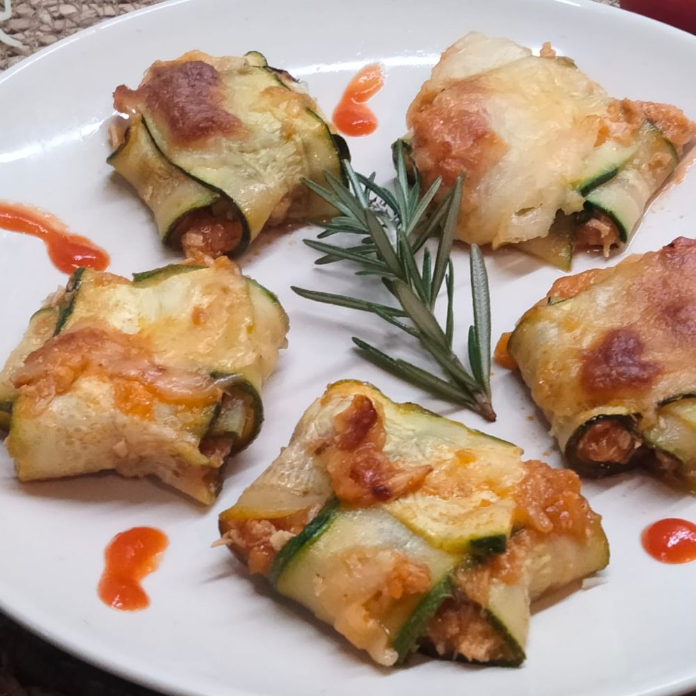 raviolis de calabacin