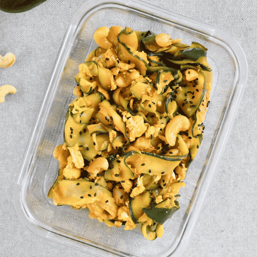 PAD THAI DE CALABACÍN PERFECTO PARA TUPPER