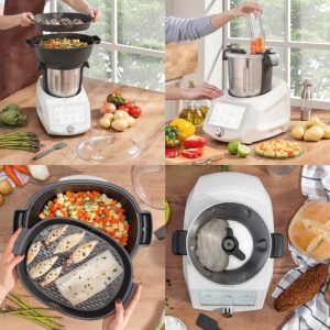 Robot de cocina multifunción Newlux Smart Foodie V1400 Touch