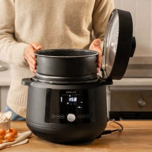 Robot de Cocina con presión Newlux Smart Chef V600 Digital Negro