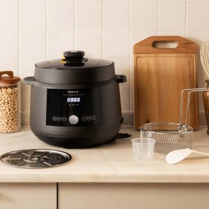 Robot de Cocina con presión Newlux Smart Chef V600 Digital Negro