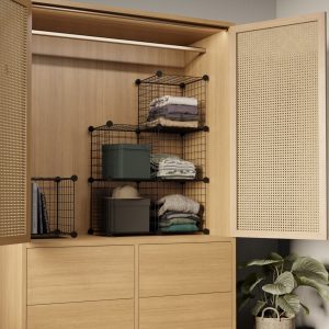 Estantería modular Titan C6 Negro