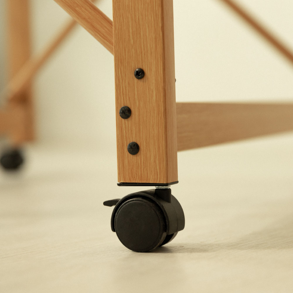 Tendedero de torre plegable Wood V35 Negro